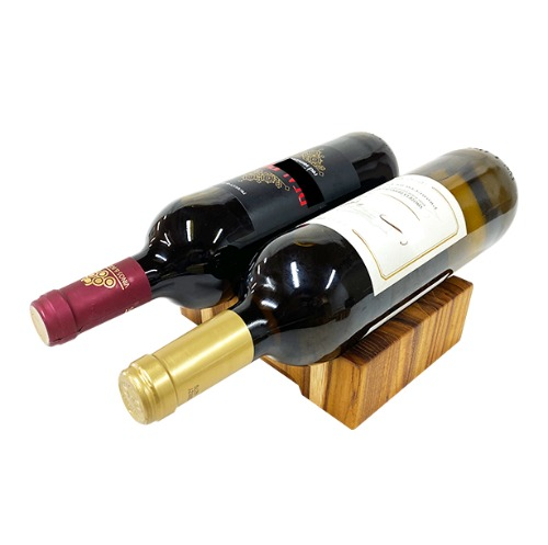 ● Wooden Wine Dock_2 bottles